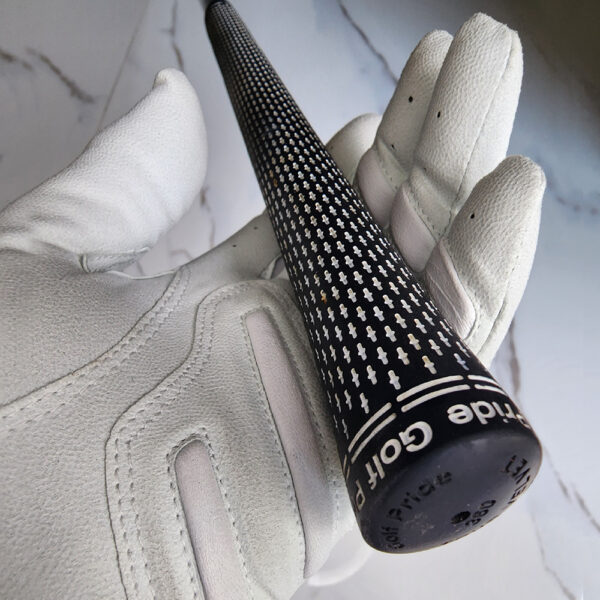 Monkey Grip Power Pad Happy Left Hand Black/White Golf Glove [Monkey Grip Power Pad 0402] - Gambar 4