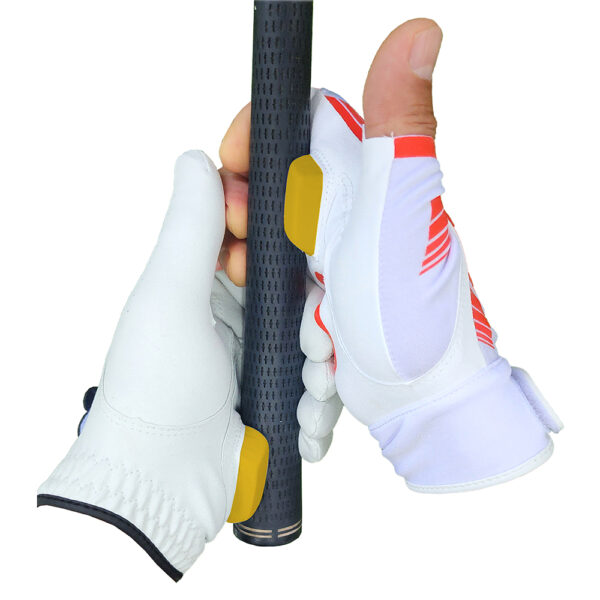 Monkey Grip Wedge Pad Happy Left Hand Golf Gloves [Monkey Grip Wedge Pad] - Gambar 2