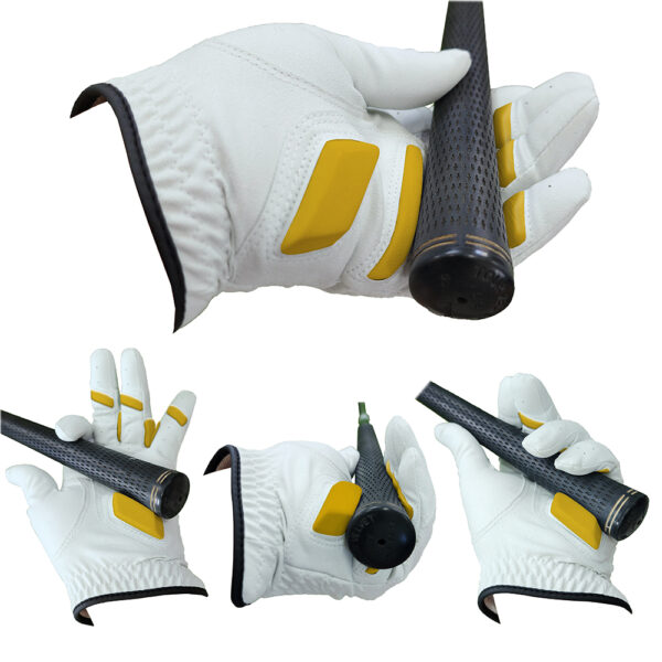 Monkey Grip Wedge Pad Happy Left Hand Golf Gloves [Monkey Grip Wedge Pad] - Gambar 4