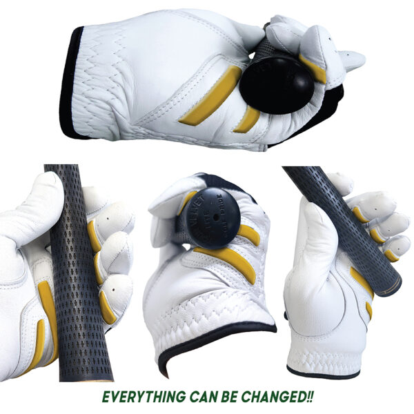 Monkey Grip Power Pad Paket 5 Golf Golves - Gambar 4