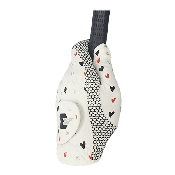 Monkey Grip Character Silicon Grip Two-hand Women's Golf Gloves - Gambar 6