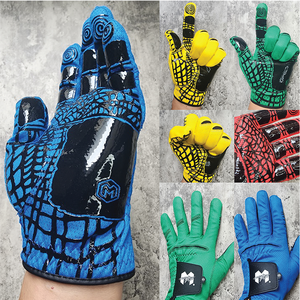 Monkey Grip Ultra Silicone Non-Slip Color Left Hand Golf Glove - Gambar 2
