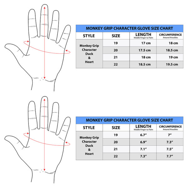 Monkey Grip Character Silicon Grip Two-hand Women's Golf Gloves - Gambar 5