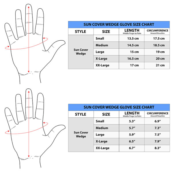 Monkey Grip Wedge Right Hand Back Golf Glove [Sun Cover Wedge] - Gambar 2