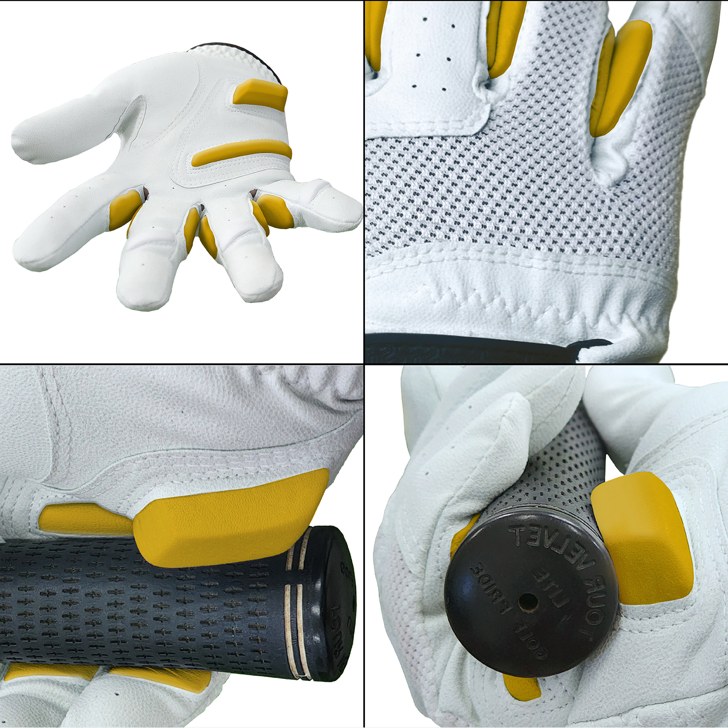 Monkey Grip Wedge Right Hand Golf Gloves - Gambar 5