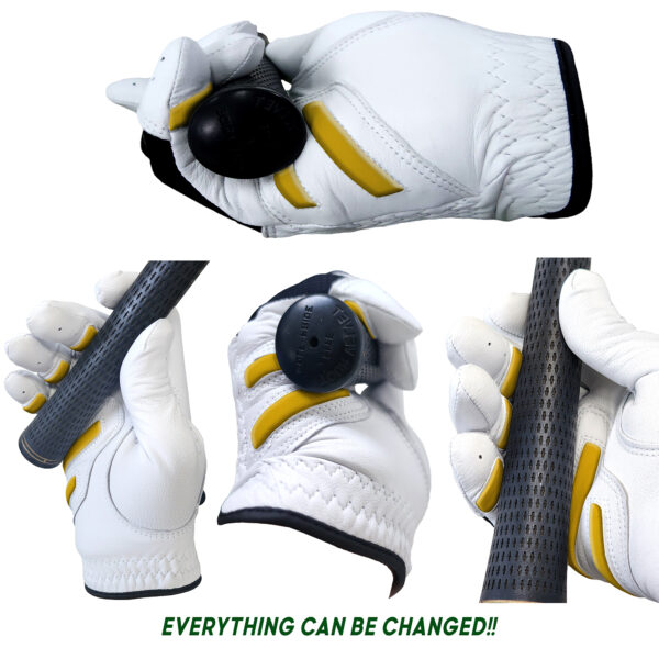 Monkey Grip Power Pad Right-Hand Golf Gloves - Gambar 4