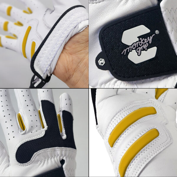 Monkey Grip Power Pad Right-Hand Golf Gloves - Gambar 6
